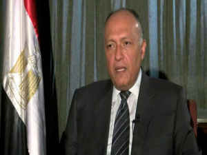 وزير الخارجية المصري يؤكد ضرورة وجود توجه دولي للقضاء على ظاهرة الإرهاب أينما وجد