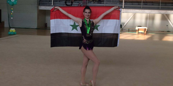 Gymnast Darwish wins bronze in International Kazakhstan Championship