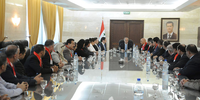 Assistant Foreign Minister, Grand Mufti meet delegation of Syrian expatriates in Kuwait