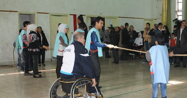 Continuing efforts to improve services provided to people with disabilities in Syria