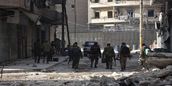 Updated-Army continues advance in Aleppos eastern neighborhoods