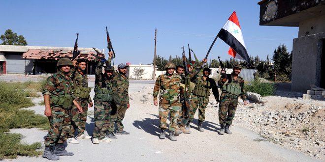 Updated-The army restores stability and security to a village in northern Daraa