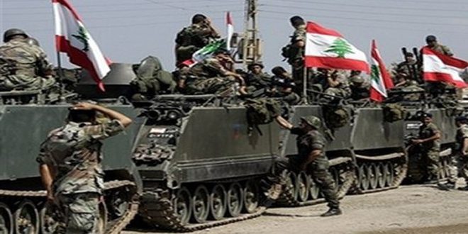 الجيش اللبناني يحبط محاولة تسلل إرهابيين في جرود عرسال