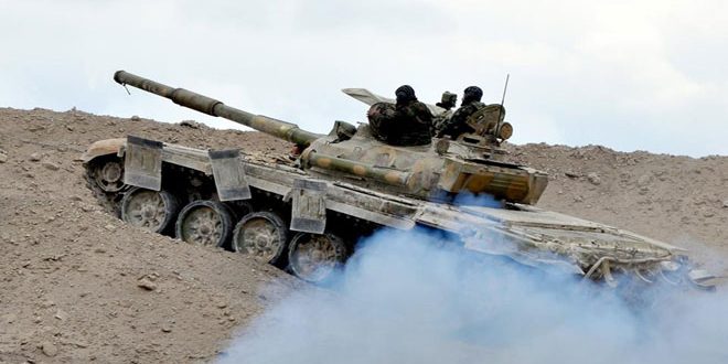 Syrian Army reaches Syrian-Iraqi borders northeast of al-Tanf, thwarts ISIS attack in Deir Ezzor