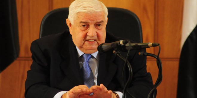Al-Moallem to visit Russia on October 9-11