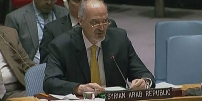 Update-Al-Jaafari: endangering lives of 8 million civilians in Damascus to protect terrorists in Eastern Ghouta is unacceptable