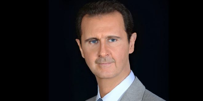 In a speech addressed to armed forces, President al-Assad: Syrian Army an example to follow in nationalism and sacrifice