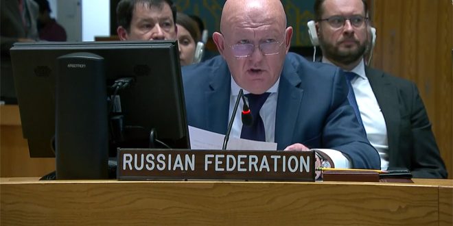 روسيا تستخدم حق الفيتو في مجلس الأمن ضد مشروع قرار أمريكي حول استفتاءات دونباس