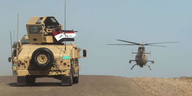 القوات العراقية توقع عشرات الإرهابيين قتلى ومصابين في محافظتي بغداد والأنبار