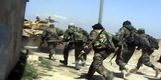Updated- The Army advances aroud al-Shaer gas field, destroys terrorist positions in other areas