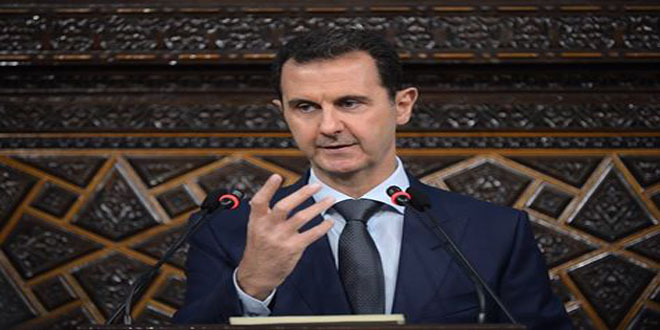 President al-Assad: The Syrian people surprised the world with their participation in parliamentary elections