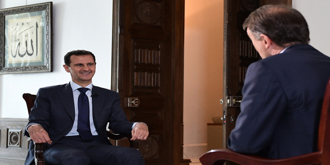 President al-Assads interview with NBC News