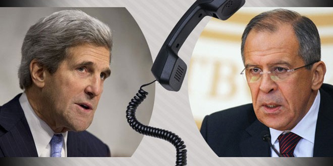 Lavrov, Kerry discuss Russian-US cooperation to defeat terrorist groups in Syria