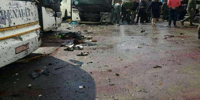 Interior Minister: 40 killed, 120 injured in terrorist bombings in Damascus city