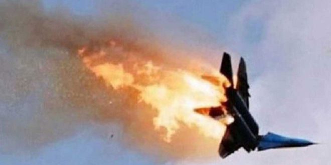 الجيش اليمني يسقط طائرة حربية لتحالف العدوان السعودي في صنعاء