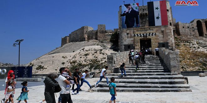 Aleppo Citadel reopens its doors as thousands of visitors regain their memories in