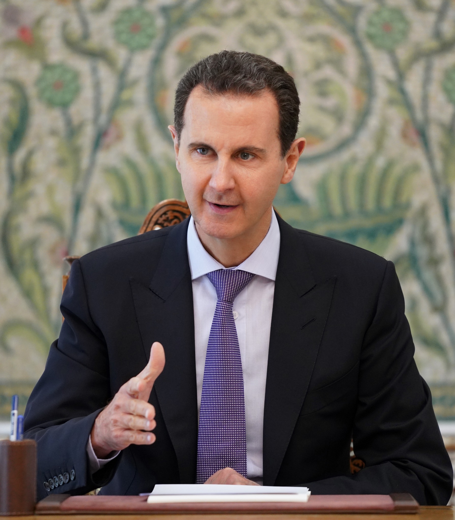 يتوجه الرئيس #بشار_الأسد اليوم إلى مدينة #جدة في المملكة العربية السعودية للمشاركة في أعمال الدورة الثانية والثلاثين لاجتماع مجلس جامعة الدول العربية على مستوى القمة التي ستنعقد غداً الجمعة.